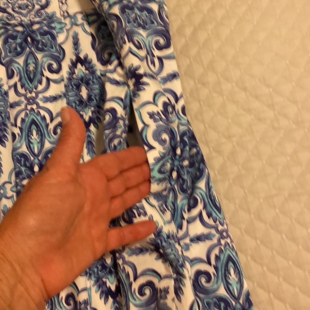 Blue and White Talbots sundress - Picture 10 of 10
